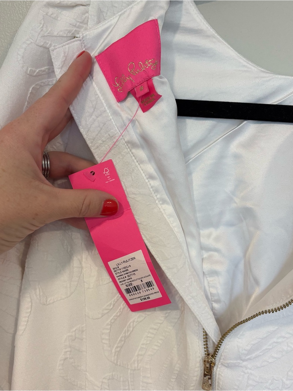 LILLY PULITZER damina stretch dress - Picture 4 of 6